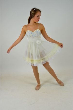 Cream Chiffon Dress - Sold as a set of 25