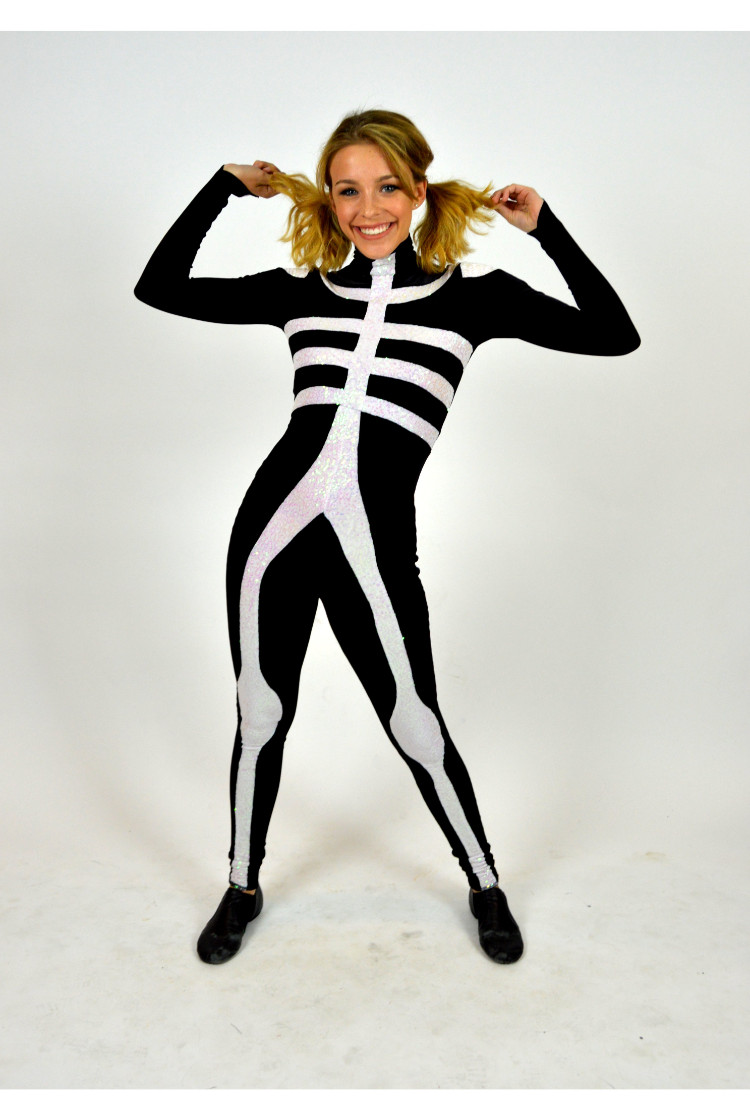 skeleton unitard