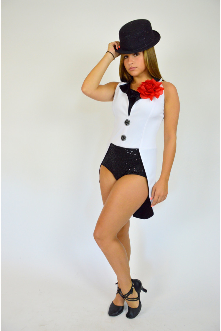 tuxedo leotard