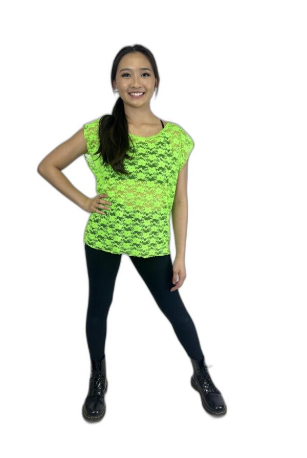 Green Lace Top - Image 3