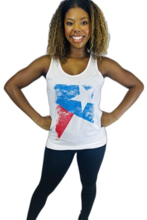 Texas Flag Racer Tank - Sold as a Set of 36