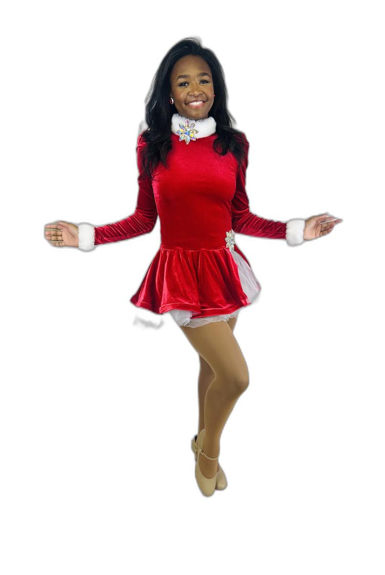 Holiday Santa Petticoat Dress - Image 2