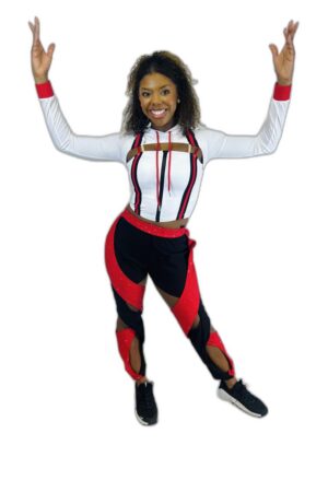 Black, Red, White Hip-Hop Set