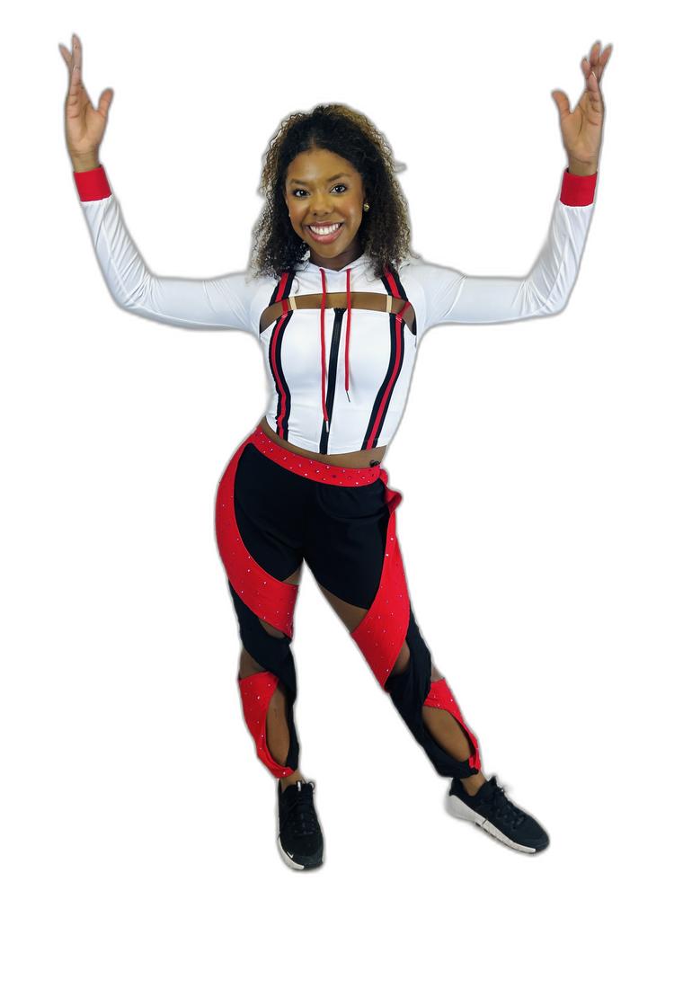 Black, Red, White Hip-Hop Set