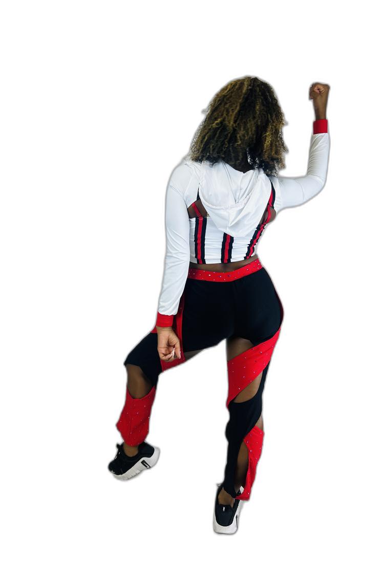 Black, Red, White Hip-Hop Set
