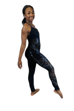 Black Lace Unitard