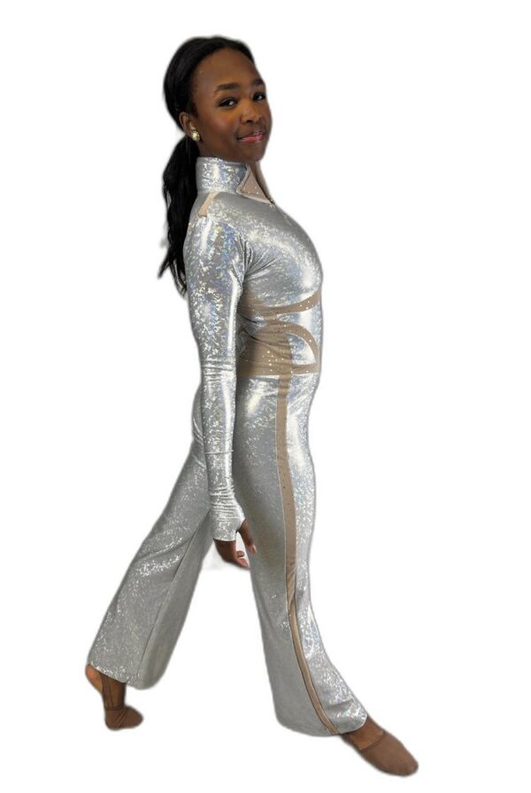 Iridescent Long-Sleeved Unitard - Image 4
