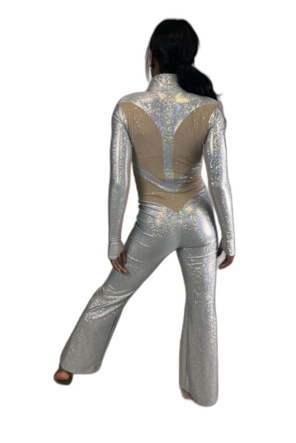 Iridescent Long-Sleeved Unitard - Image 2