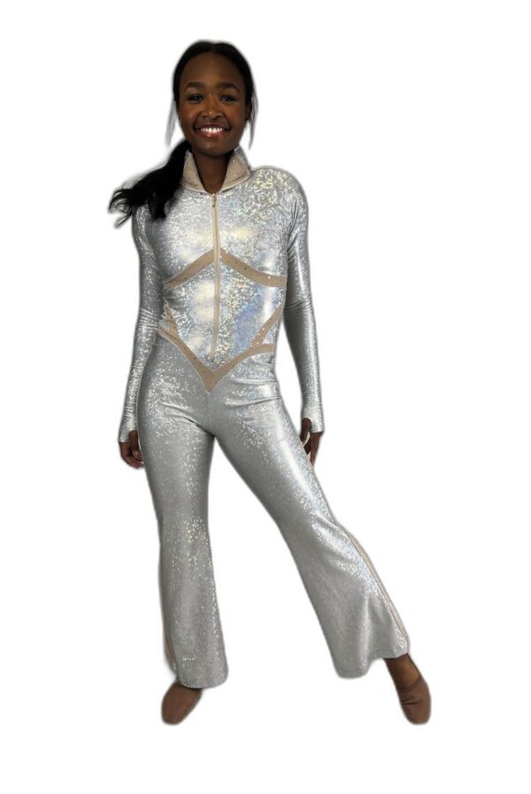 Iridescent Long-Sleeved Unitard - Image 3